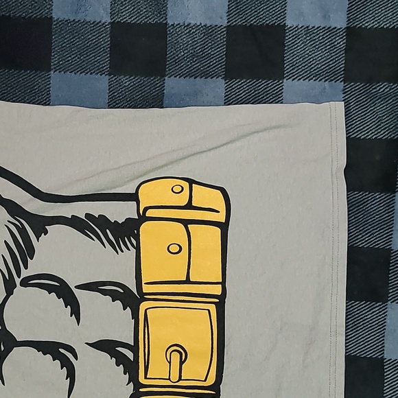 Made in USA.  Batman tee with velcro cape.  Worn but no issues.  Size XL - Picture 6 of 13